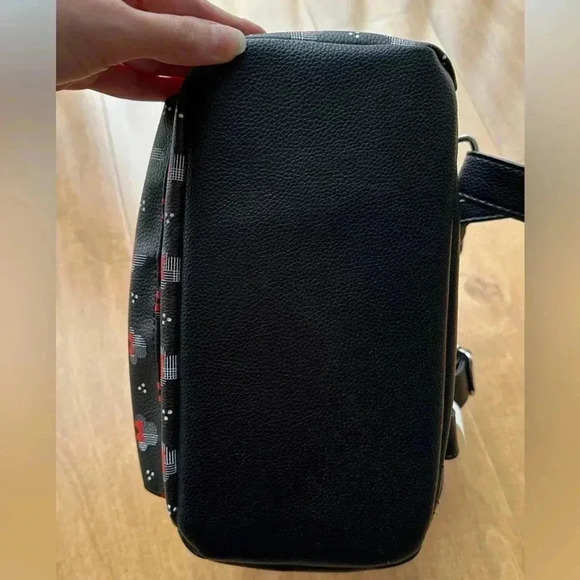 NWT Dani - Danielle Nicole x Disney Black Minnie Mouse Mini Backpack,Polka Dot - Picture 6 of 9